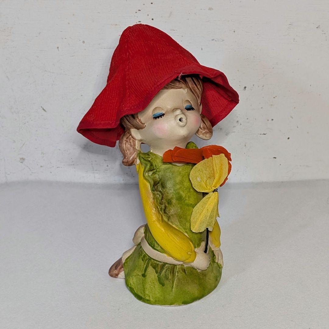 レトロ モンアミ風 陶器製のポーズ人形