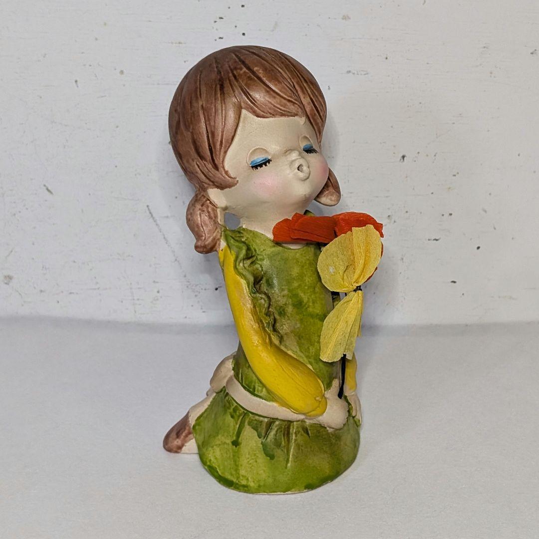 レトロ モンアミ風 陶器製のポーズ人形