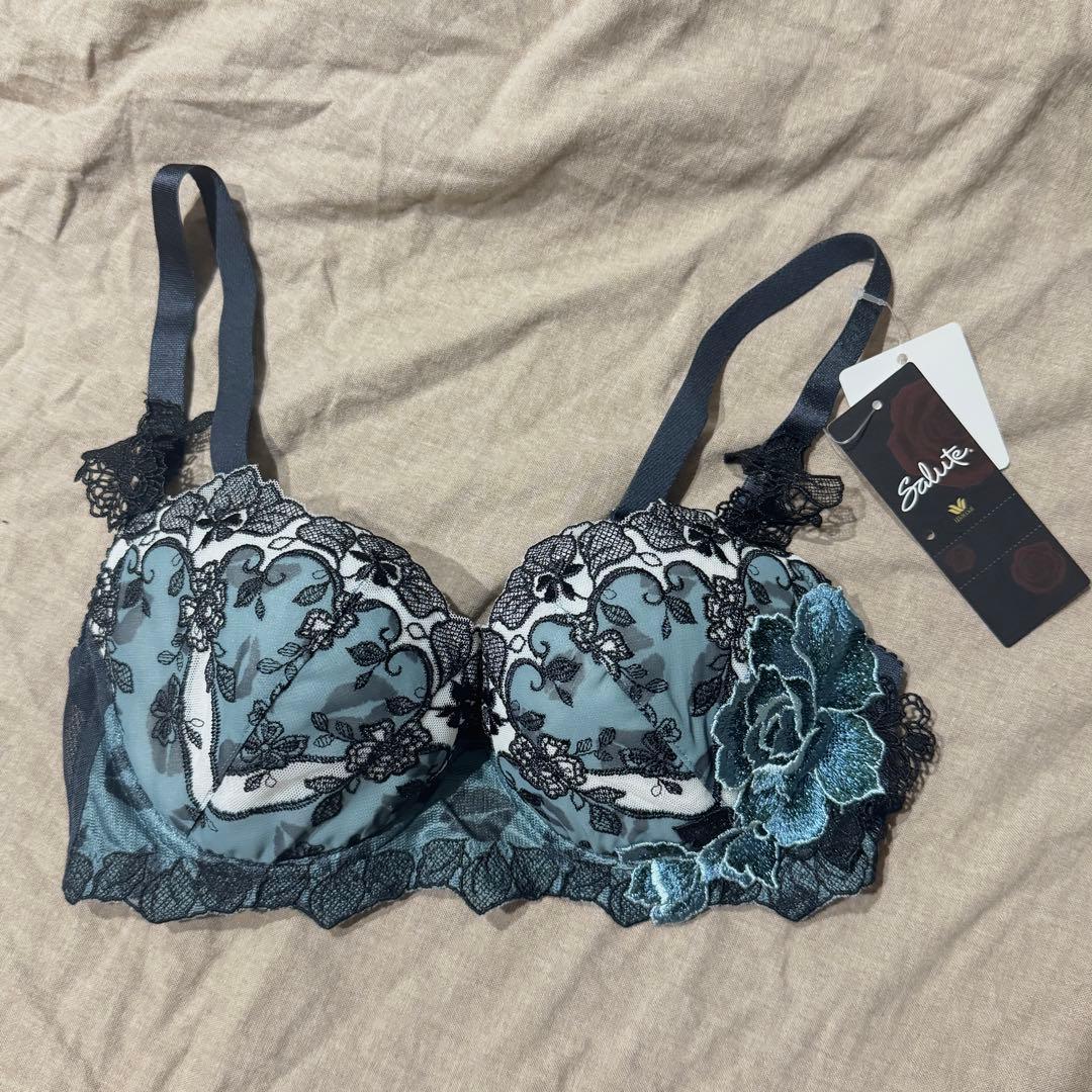 salute サルート ブラジャー ソング ガーターベルト 3点セット ワコール