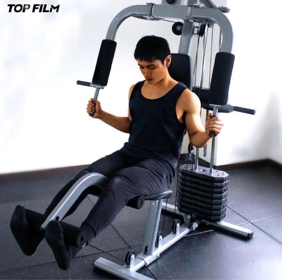 マルチホームジム スマート 1台多役 静音設計 自重 総合 ラットプル ケーブル