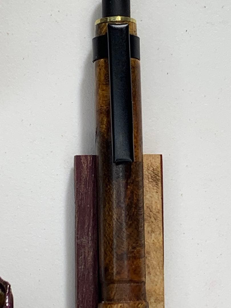 オレンズネロ紅白花梨虎杢&スポルテッド 0.3mmシャープペンシル