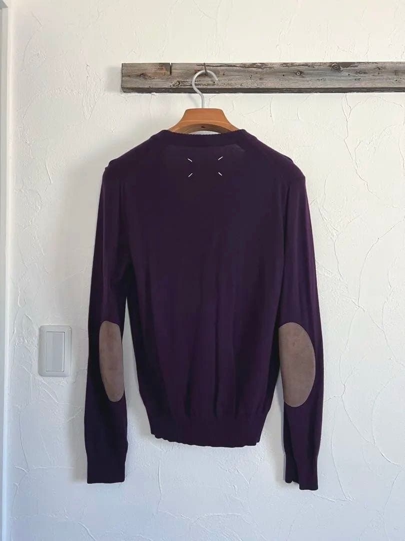 Maison Margielaエルボーパッチ ガーディガン