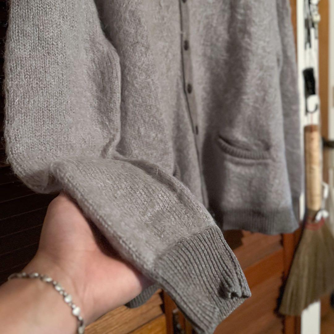 美品 FILL THE BILL モヘア カーディガン ニット定価¥46,200