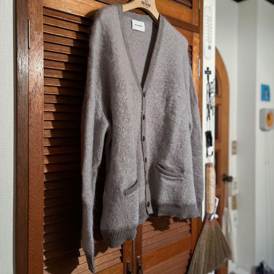美品 FILL THE BILL モヘア カーディガン ニット定価¥46,200