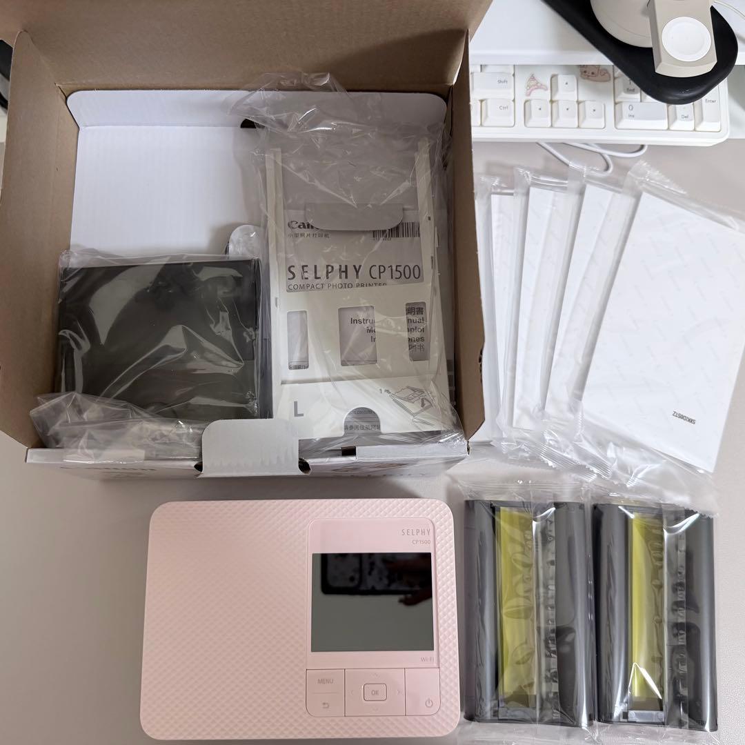 Canon SELPHY CP1500 ピンク
