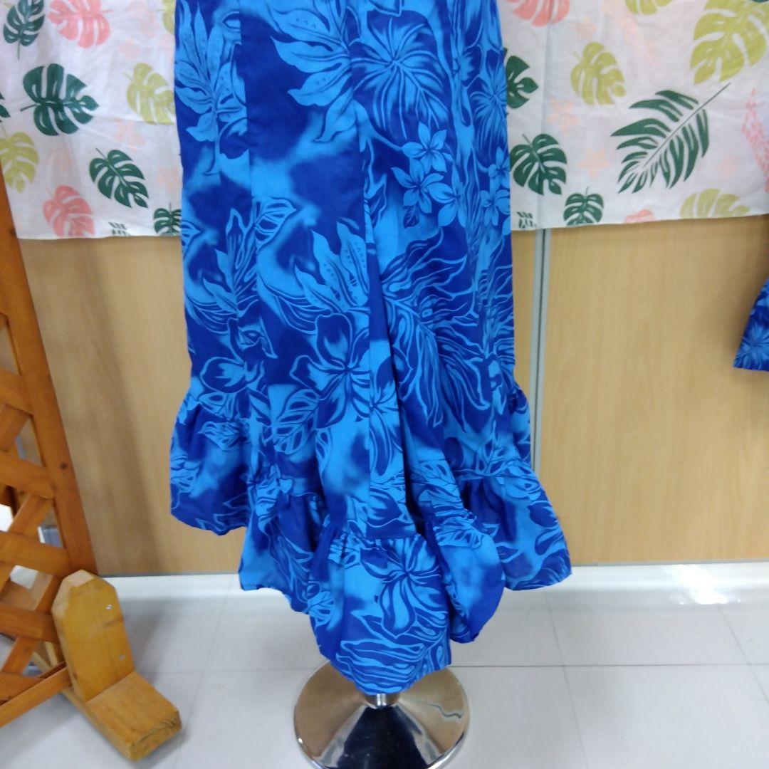 8着セット　フラ用青色フリルドレス