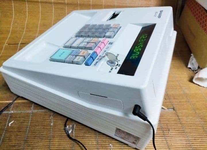 シャープレジスター　XE-A147　PC連携売上管理フル設定無料　002007