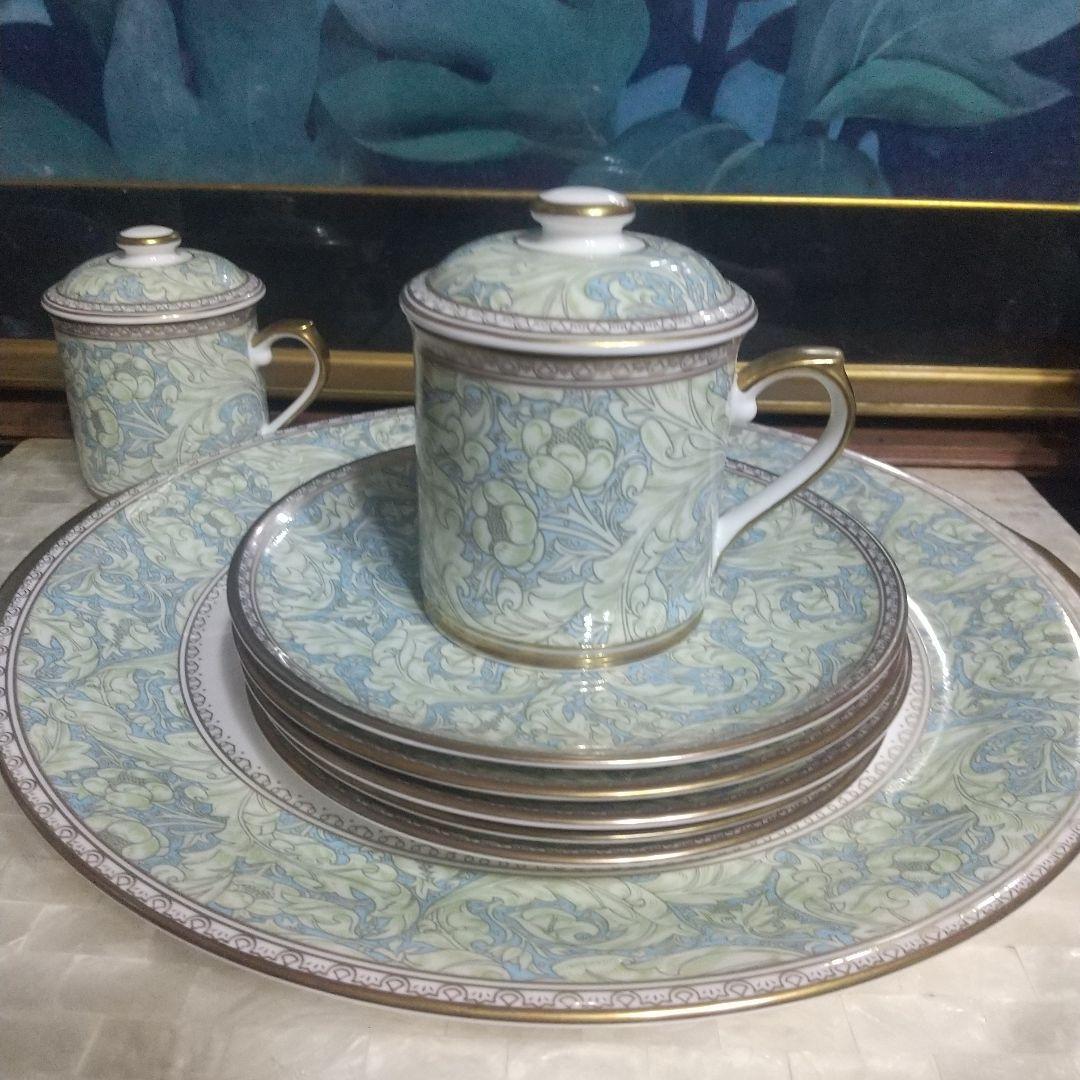 ウィリアムモーリス 皿６枚 カップ2個