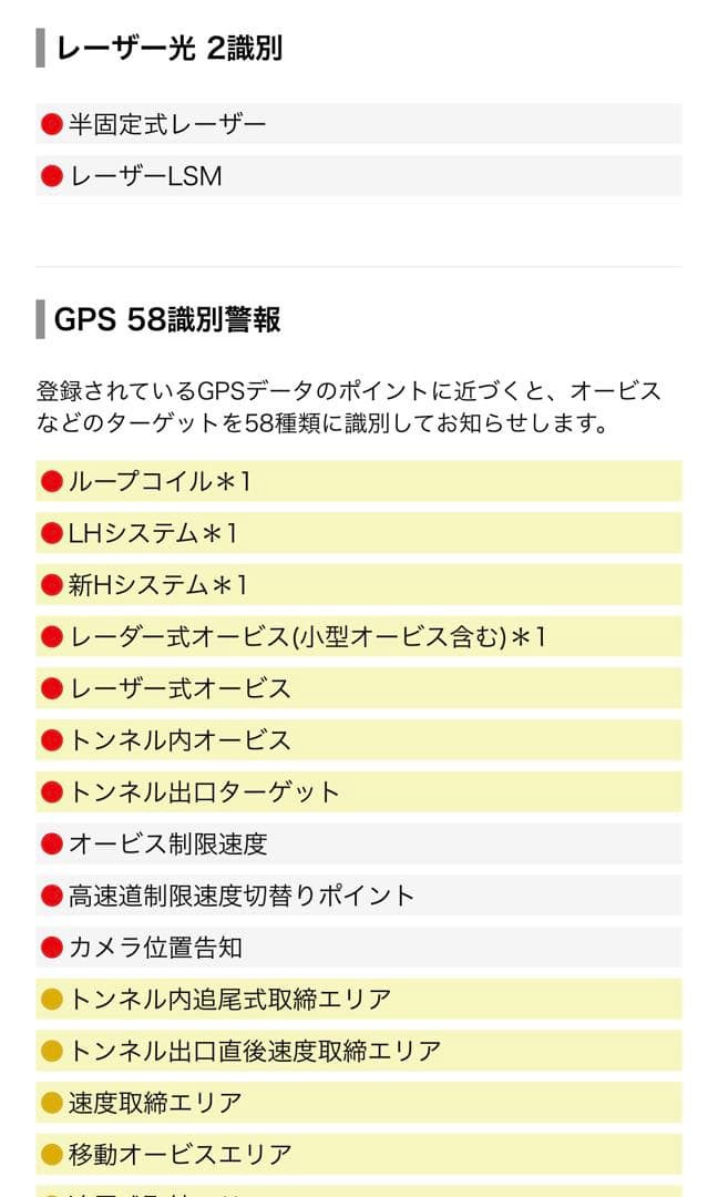 SUPER CAT ZK3100 レーダー探知機本体　新品
