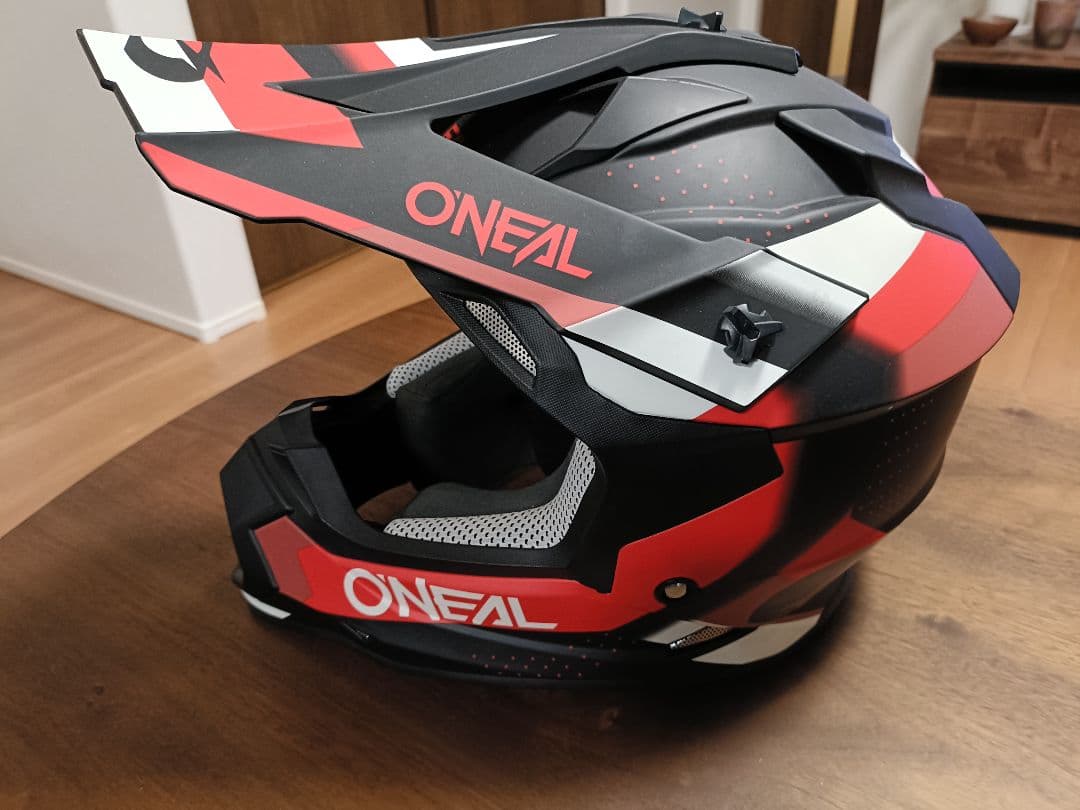ONEAL フルフェイスヘルメット 赤黒白