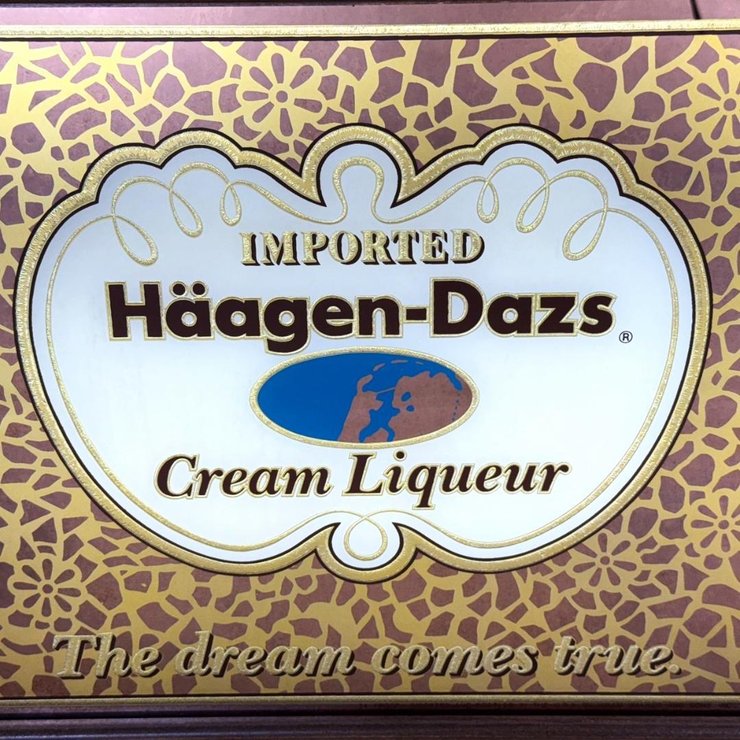 Haagen-Dazs ハーゲンダッツ パブミラー ビンテージ 鏡 販売促進品