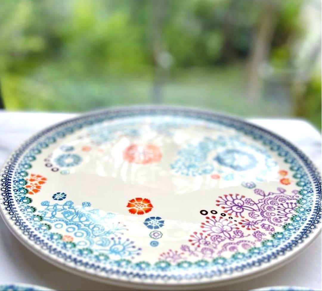 【新品】フランス　ジアン　サルタン　ケーキプレート　盛り皿　Gien