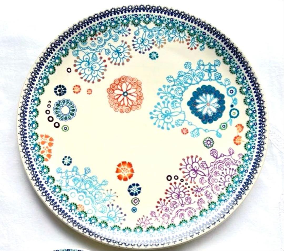 【新品】フランス　ジアン　サルタン　ケーキプレート　盛り皿　Gien