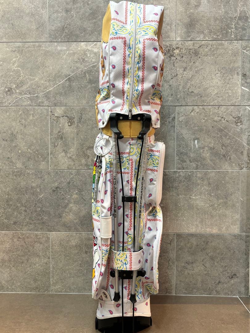 美品ラッセルノ Russeluno キャディバッグ ゴルフバッグ アクセサリー