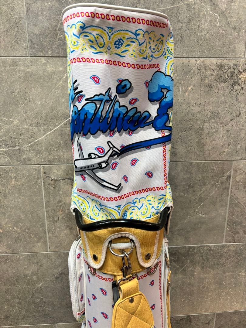 美品ラッセルノ Russeluno キャディバッグ ゴルフバッグ アクセサリー