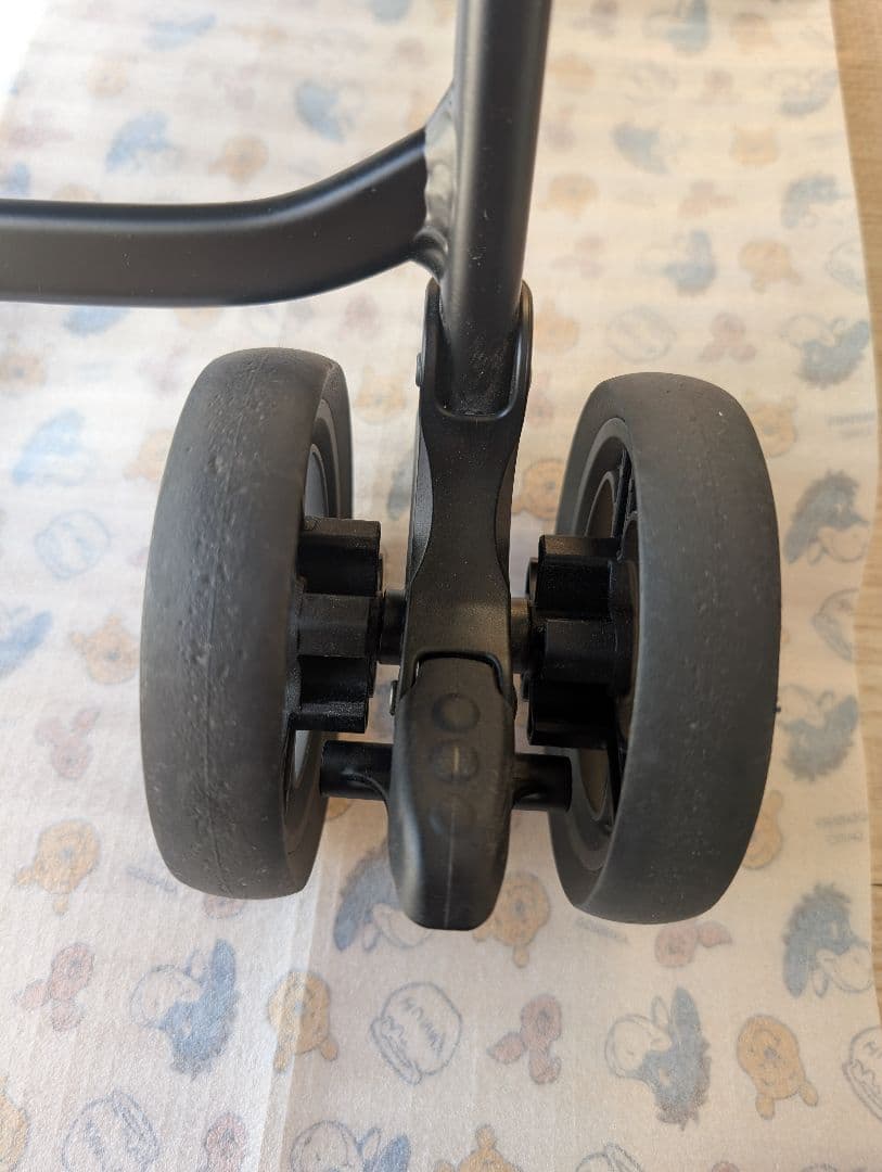 【美品】アップリカ カルーンエアー メッシュ AB グレー(GR)　おまけつき