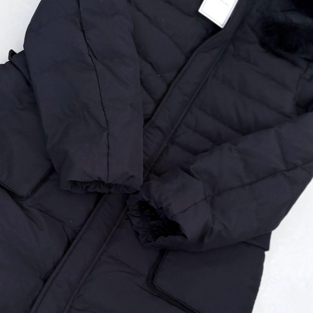 新品タグ付　完売品　ロペピクニック　　ファー付きダウンコート　黒