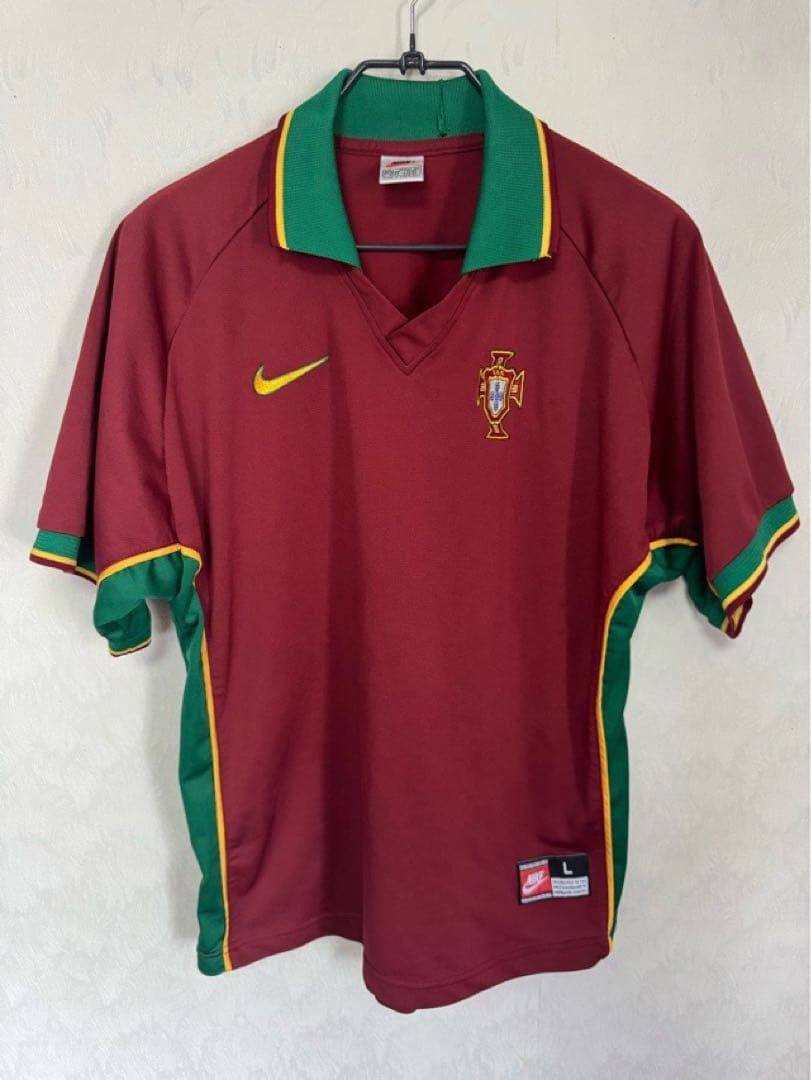 ポルトガル代表 ユニフォーム ホーム 97年 ナイキ NIKE Lサイズ