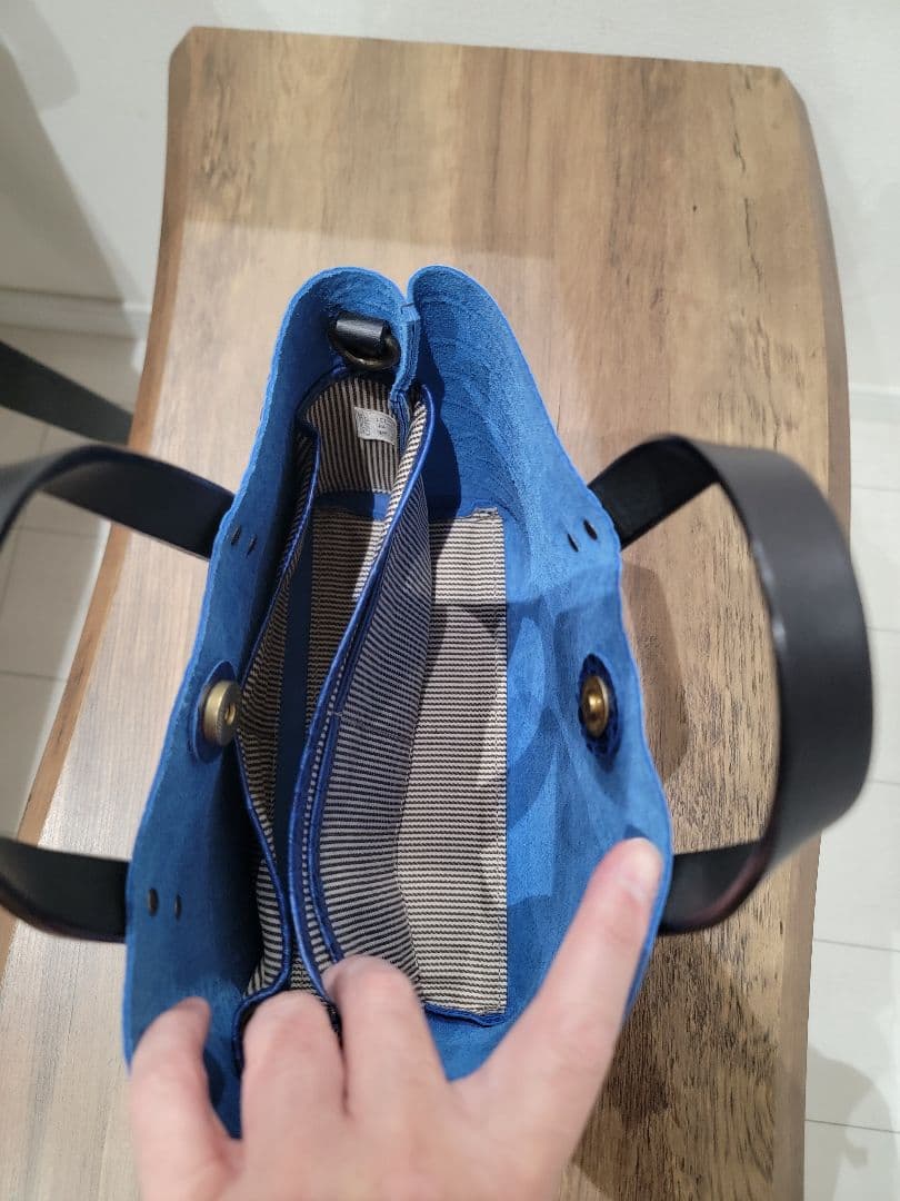 [HALEINE]ミニトートバッグ バッグ レザー 牛革 本革