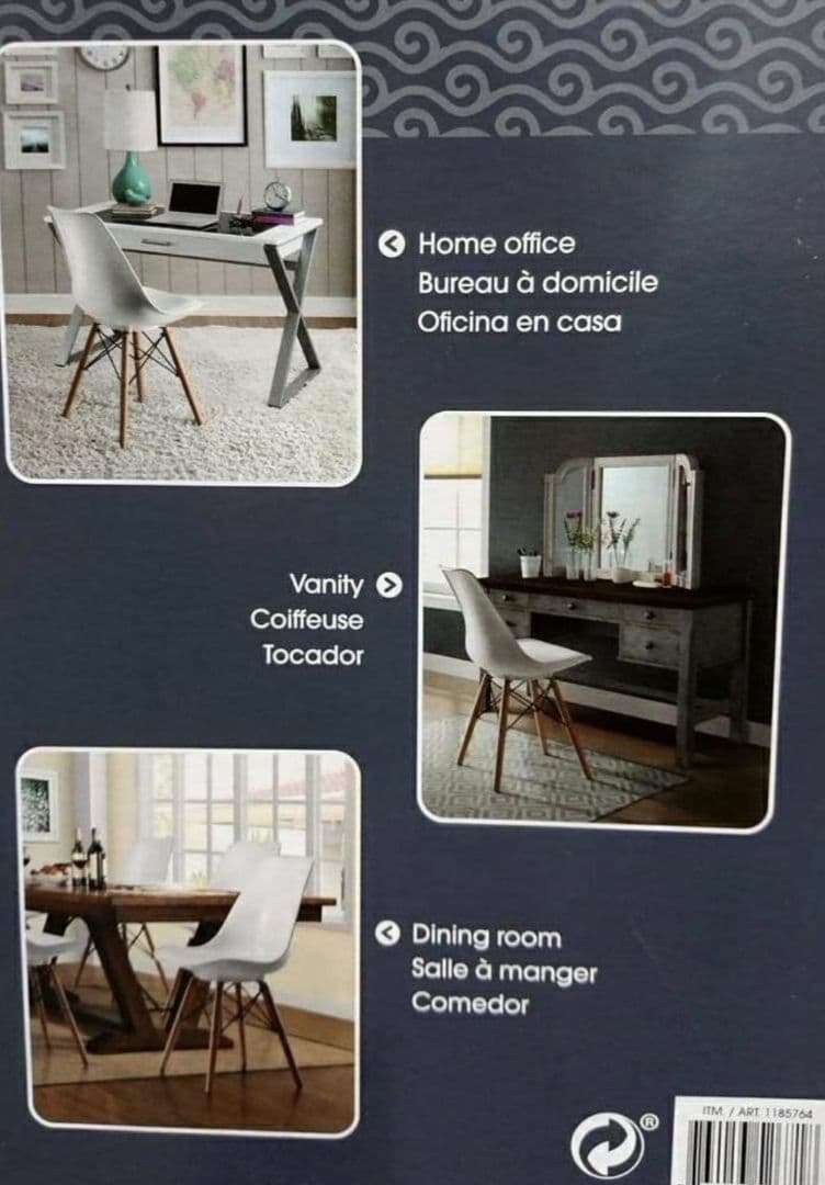 Bayside Furnishings　アクセントチェアー 2脚セット