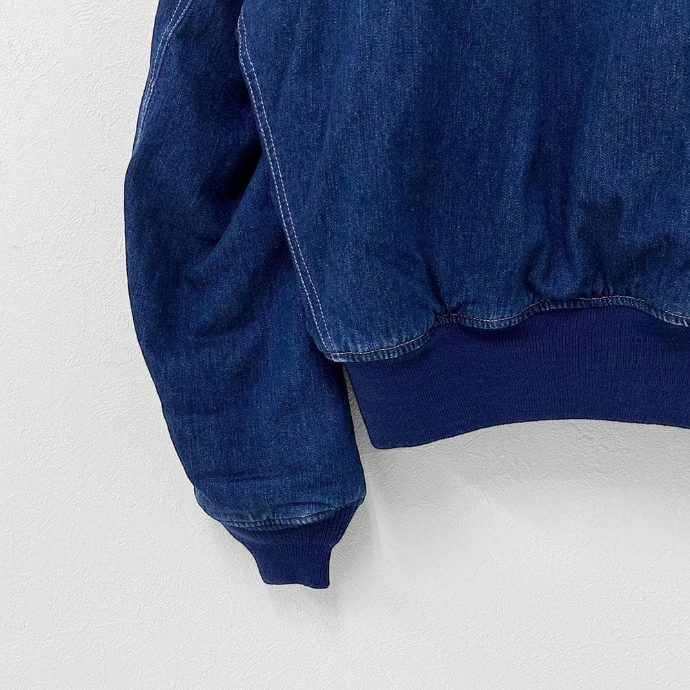 【レア】 美品 90s ドッグファイト DOG FIGHT デニム MA-1