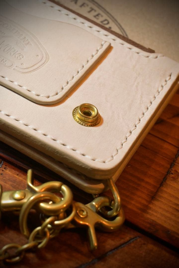 cutlass　トラッカーウォレット 長財布 レザー　本革