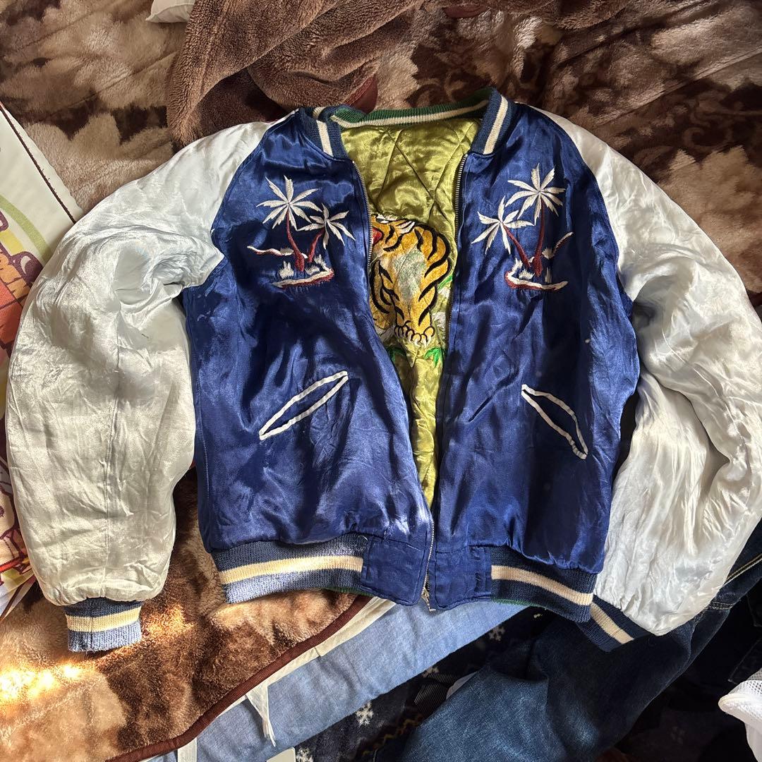 アントニオ！　スカジャン　スーベニアジャケット　リバーシブル