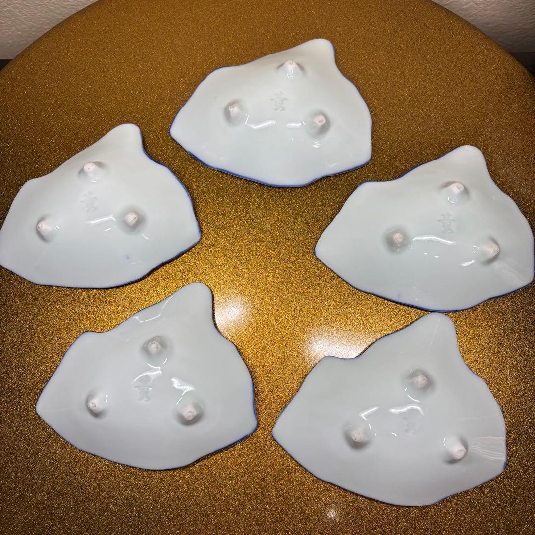 賞美堂　其泉　姫皿　『お姫さま』　絵皿　小皿　5枚　1セット　ひなまつり