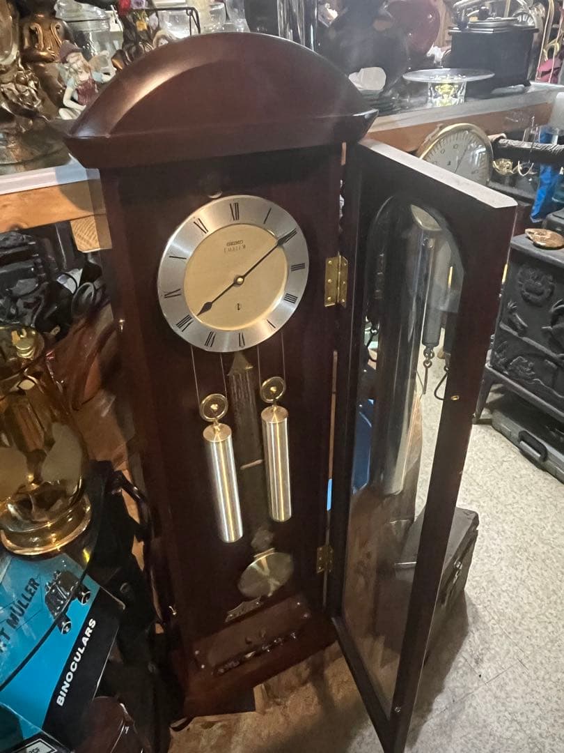 セイコーエンブレム柱時計、セイコーエンブレム振り子時計 セイコー柱時計、