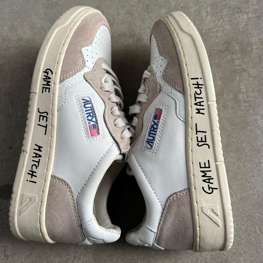 超美品　24 AUTRY オートリー　スニーカー GAME SET ロゴ