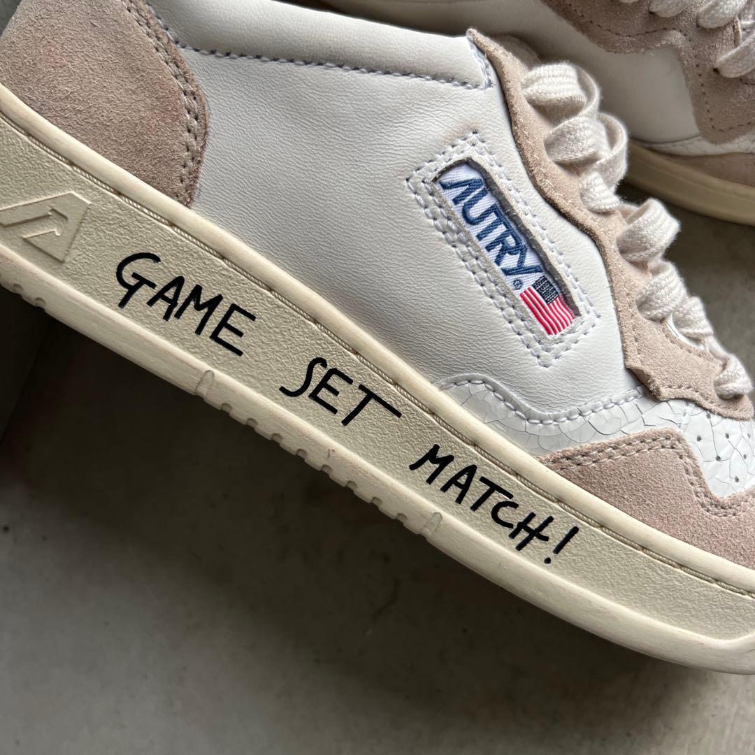 超美品　24 AUTRY オートリー　スニーカー GAME SET ロゴ