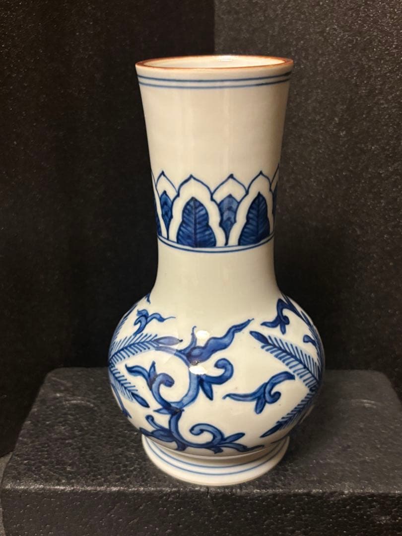 皆具 平安白鳳 茶道具　未使用　染付　有田焼　箱付