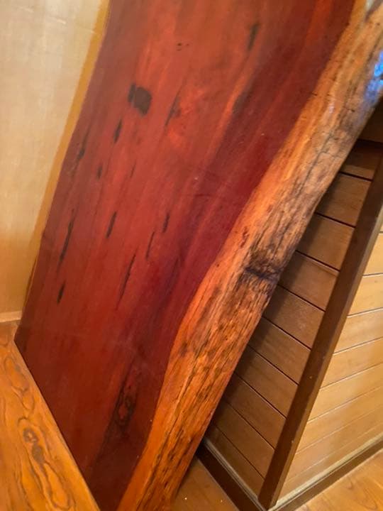 一枚板　カリン　テーブル