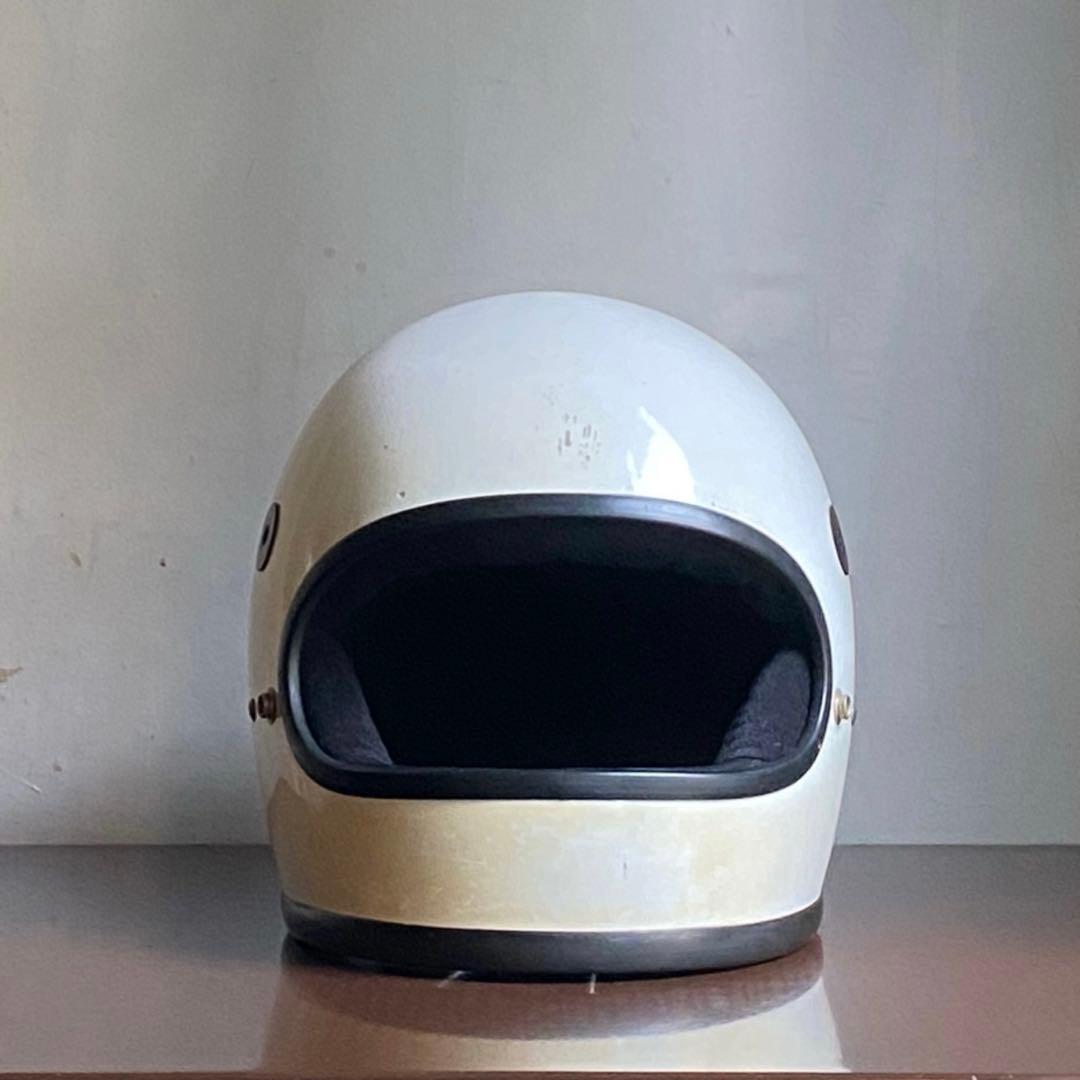 アライ 新井弘武 目深加工リペア済み ビンテージヘルメット 当時物 族ヘル