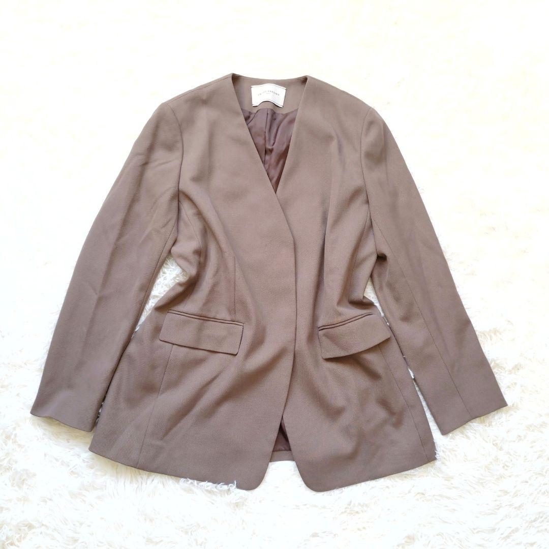 美品✨　ユナイテッドアローズ　スーツ　セットアップ　カラーレス　ココアブラウン