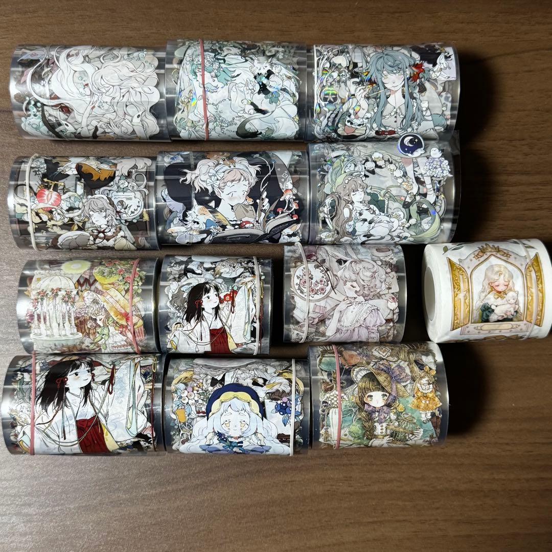 海外マステ　人物　まとめ売り