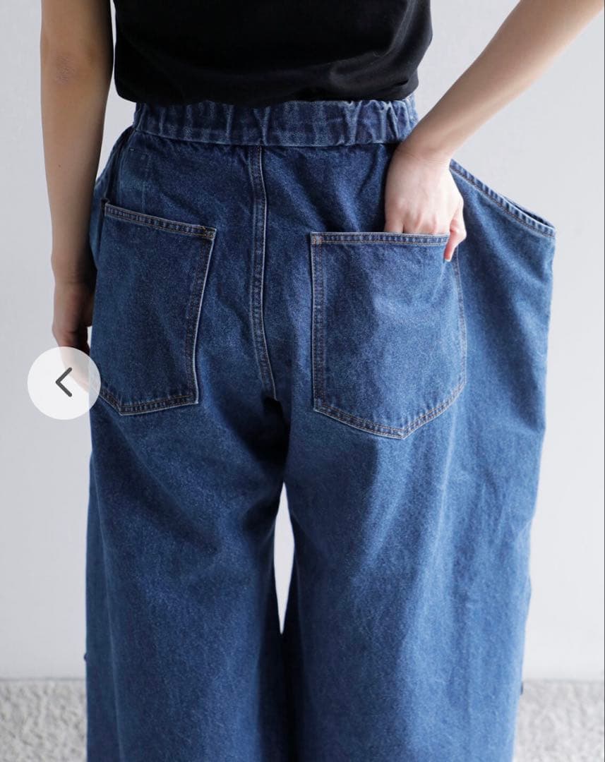 KURO DENIM クロ ペーパーフォールディングデニム 個性的