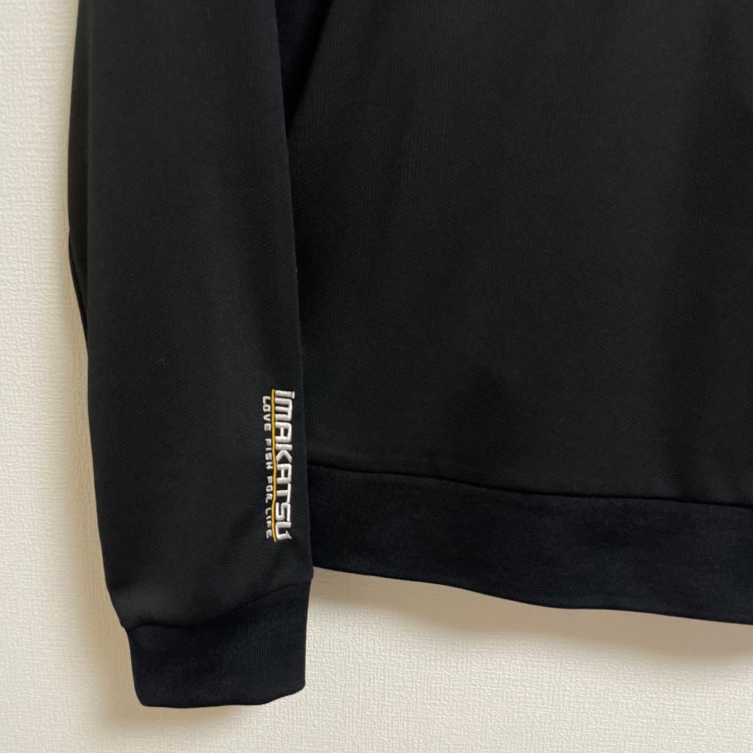 イマカツ　ジップアップフーディ　IK-852 LL ブラック