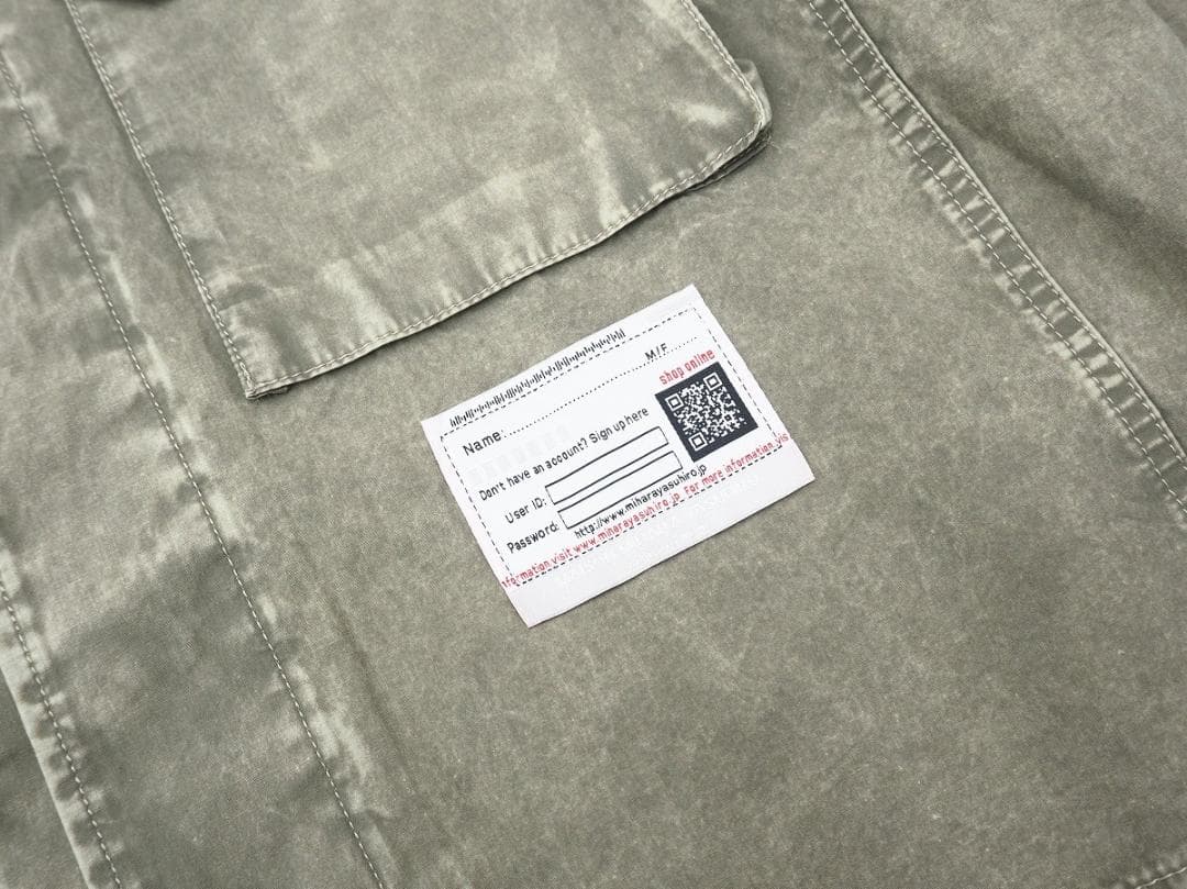 新品 25SS メゾン ミハラヤスヒロ パフスリーブ ジャケット 708P▲