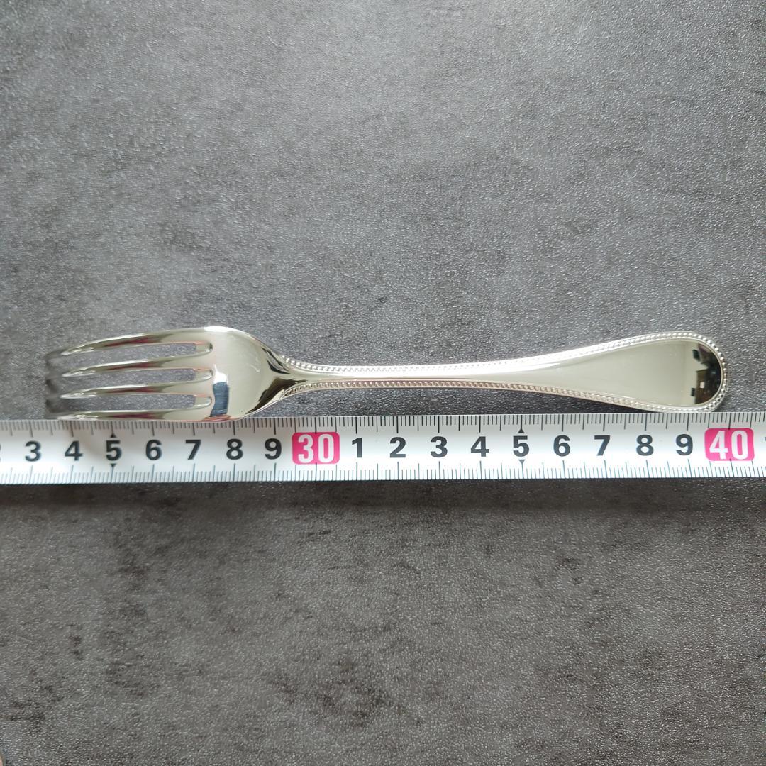 希少 美品 クリストフル パール デザートフォーク 3点