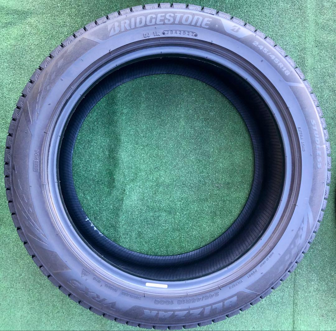 タイヤ・ホイール 245/45 R18 BRIDGESTONE BLIZZAK VRX 3