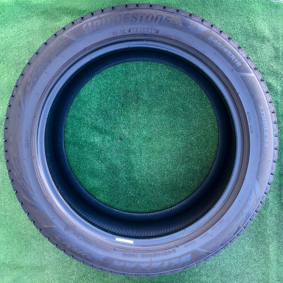 タイヤ・ホイール 245/45 R18 BRIDGESTONE BLIZZAK VRX 3