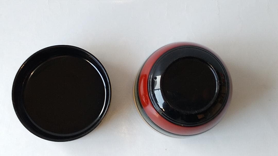 山中塗 中村宗悦 作 唐物写独楽 中棗 蒔絵 共箱 漆器 漆芸 抹茶 茶道具