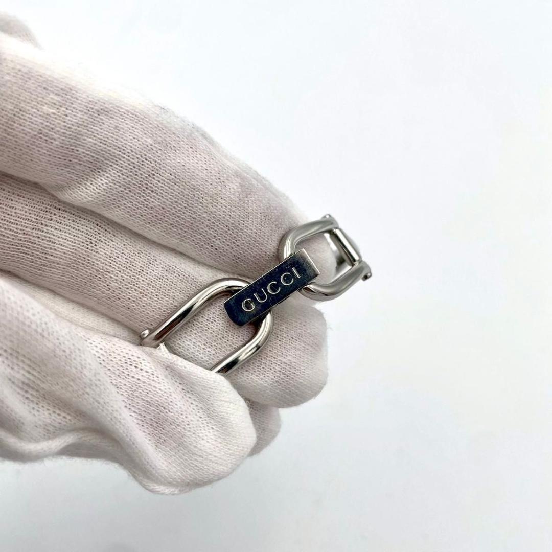 356 美品 新品電池 グッチ 1500L 腕時計 クオーツ バングルウォッチ