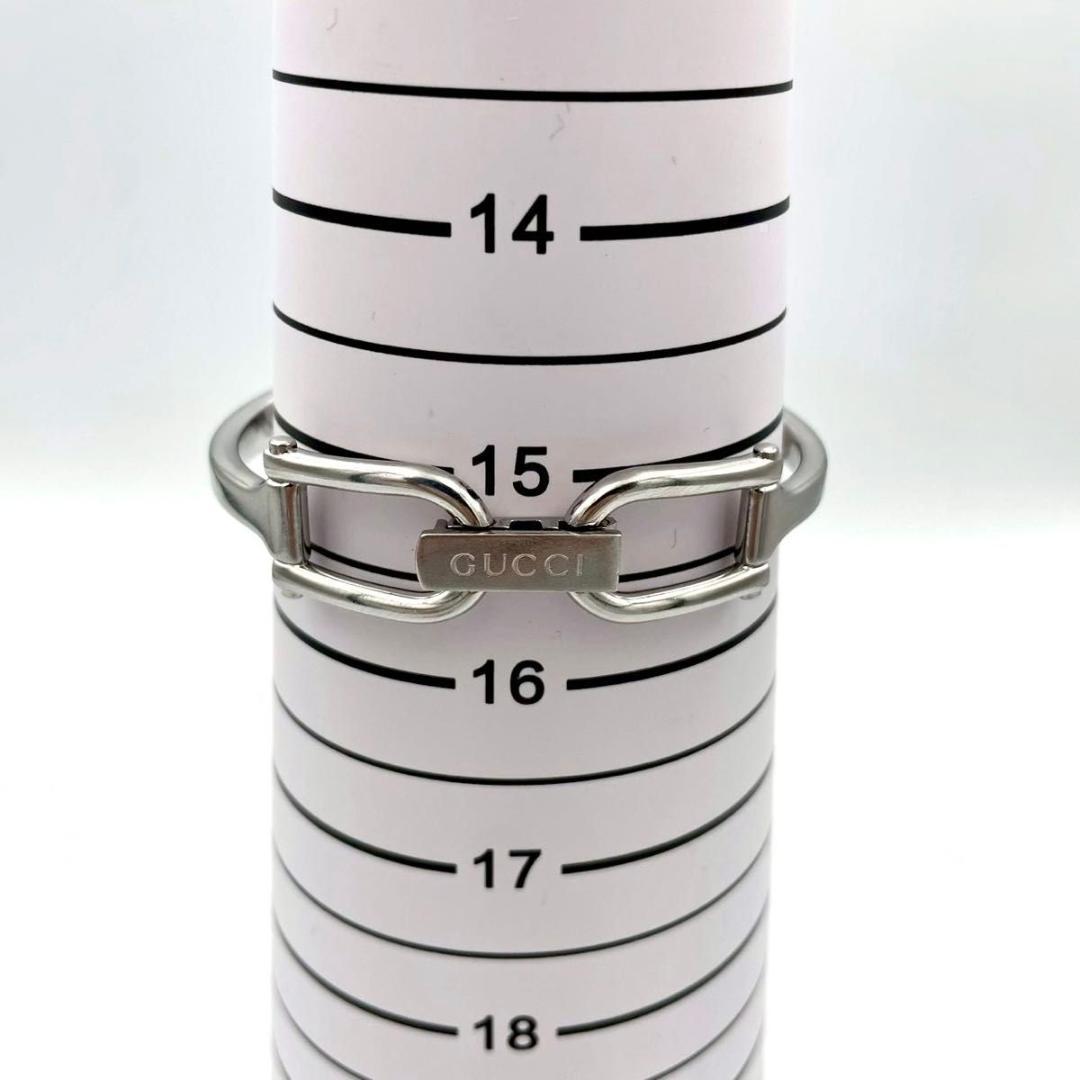 356 美品 新品電池 グッチ 1500L 腕時計 クオーツ バングルウォッチ