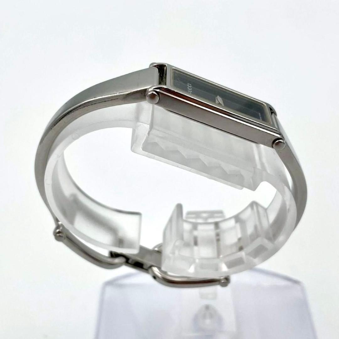 356 美品 新品電池 グッチ 1500L 腕時計 クオーツ バングルウォッチ