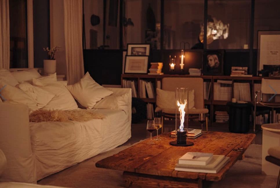 ★美品★バイオエタノール暖炉 höfats（ホーファッツ) SPIN 1200