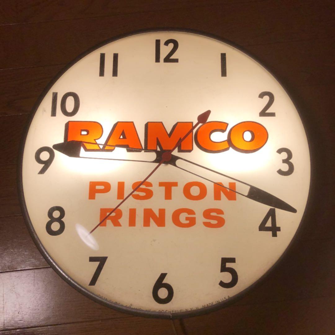 PAMCLOCK パムクロック　ビンテージ　壁掛け　時計　RAMCO ラムコ