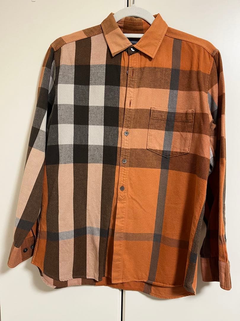 Burberry London チェック柄シャツ