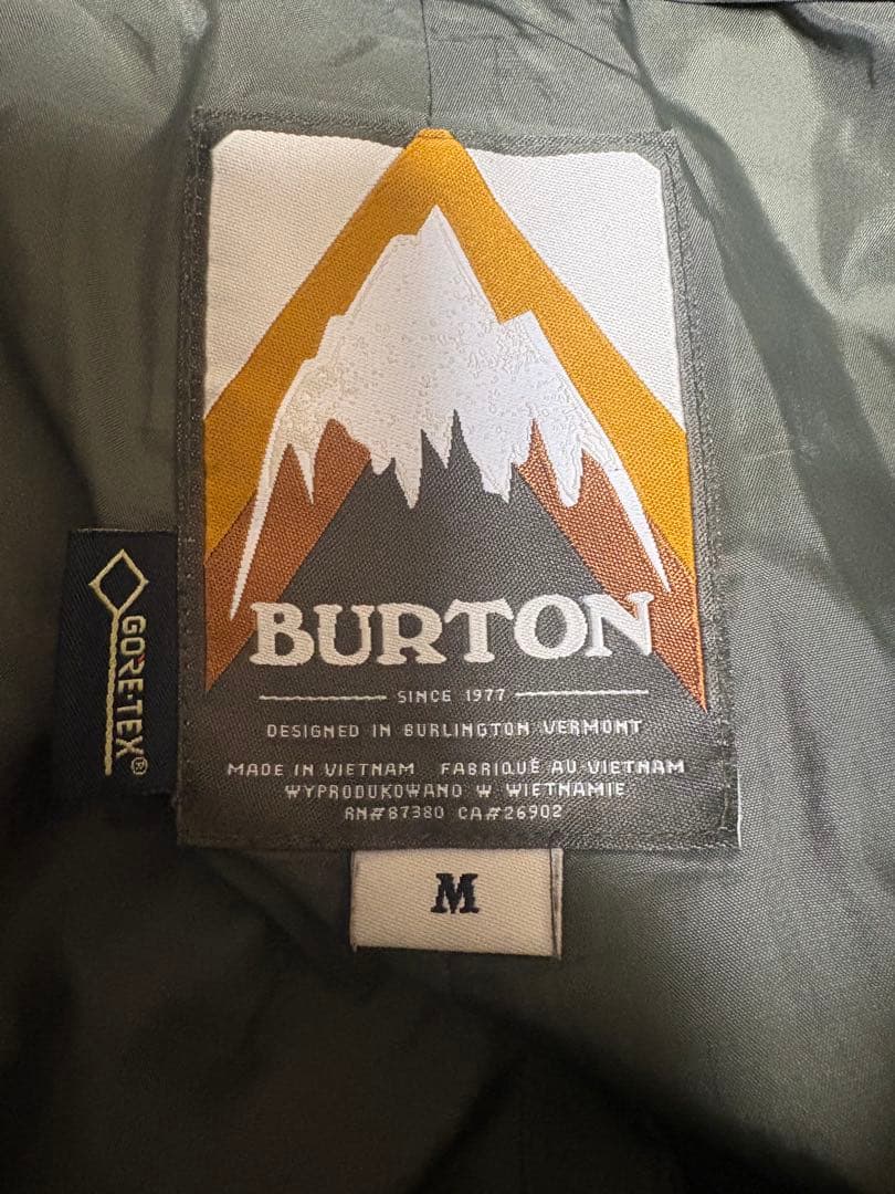 BURTON GORE-TEX スノーボードパンツ M